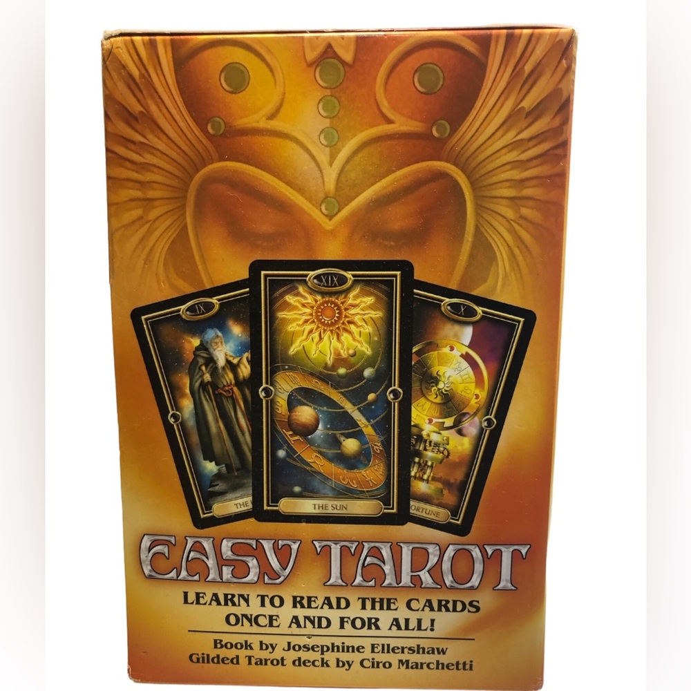 Easy Tarot Kit - Deck, Book & Layout Sheet - Llewellyn